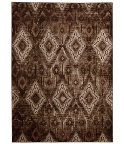 Nourison Karma Chocolate KRM02 9 ft. X 13 ft. Rect. Rug