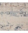 Rustic Textures Area Rug Nourison Rustic Textures Area Rug RUS04 Beige/Grey 7'10" Round