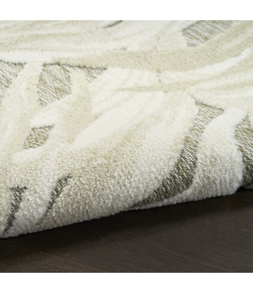 Nourison Aloha Ivory Sage ALH43 9 ft. X 12 ft. Rect. Rug
