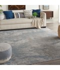 Nourison Rustic Textures Area Rug RUS15-Light Grey/Blue