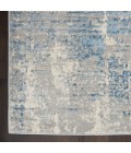 Nourison SOLACE Area Rug Nourison Solace Area Rug SLA02-Ivory/Grey/Blue