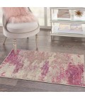 Nourison Celestial Area Rug CES02-Ivory/Pink