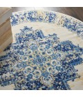 Nourison Grafix Round Area Rug GRF14-White