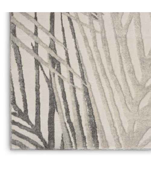 Nourison Rustic Textures Area Rug RUS17-Ivory/Grey