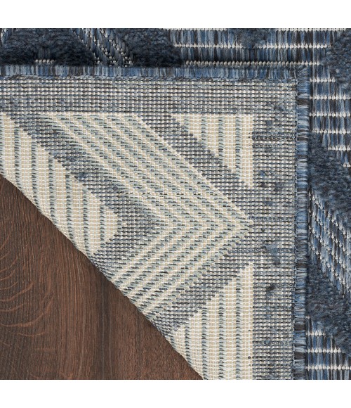 Nourison Versatile Area Rug NRV01 Navy Blue