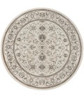 Nourison Serenity Home Ivory Mocha SRH02 8 ft. X Round Rug