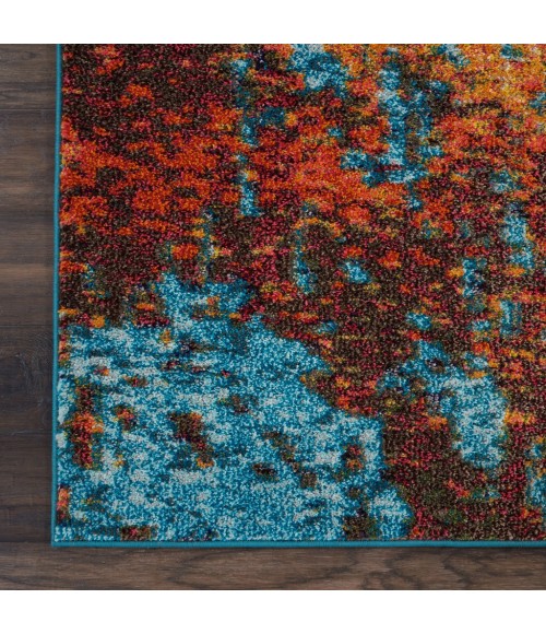 Nourison Celestial Area Rug CES08-Atlantic