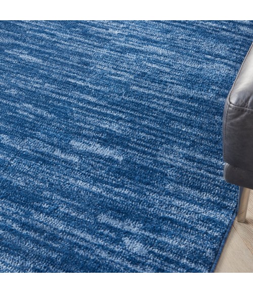 Nourison Essentials Navy Blue Area Rug NRE01-Navy Blue