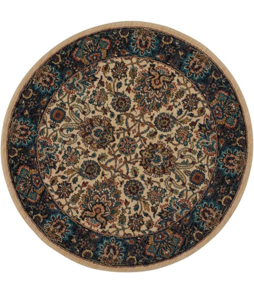 Nourison 2020 Round Area Rug NR201-Ivory