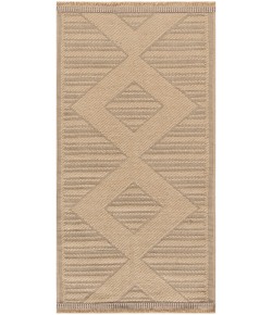 Nourison Washable Jute Natural Beige WSJ01 2 ft. X 4 ft. Rect. Rug