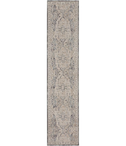 Nourison Lynx Ivory Charcoal Rug LNX01 12 ft. Rect. - Rugs Town Nourison Lynx Ivory Charcoal LNX01 12 ft. Rect. Rug