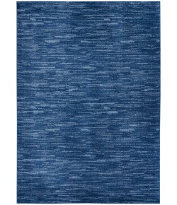 Nourison Essentials - Nre01 Navy Blue Area Rug 5 ft. X 8 ft. Rectangle