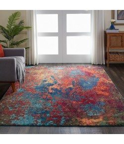 Nourison Celestial - Ces08 Atlantic Area Rug 6 ft. 7 X 9 ft. 7 Rectangle