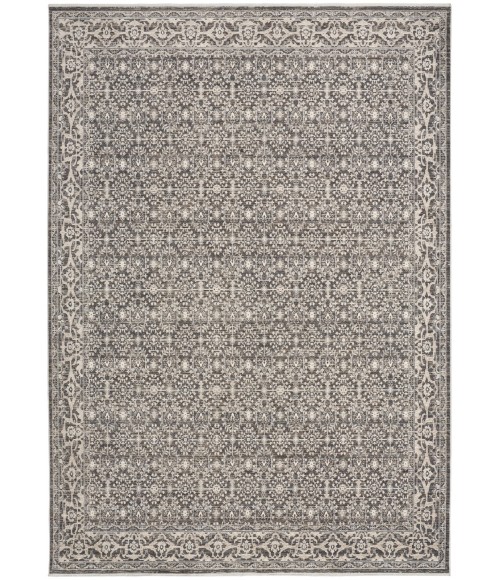 Nourison Shadows Charcoal Ivory SHW04 4 ft. X 6 ft. Rect. Rug