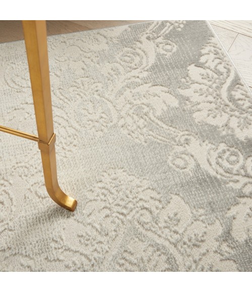 Nourison Elation Area Rug ETN03-Ivory Grey