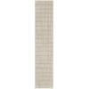 Nourison Modern Comfort 2ft. 2in. x 10ft. Grey Ivory Scandinavian Indoor Rug