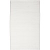 Nourison Washable Essentials Ivory Grey WAE01 2 ft. 2 in. X 8 ft. Rectangle Rug