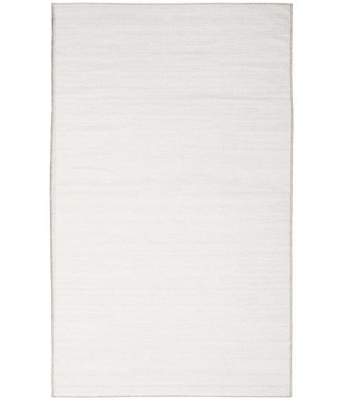 Nourison Washable Essentials Ivory Grey WAE01 2 ft. 2 in. X 8 ft. Rectangle Rug