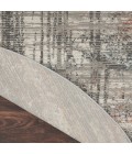 Rustic Textures Area Rug Nourison Rustic Textures Area Rug RUS12 Grey/Multi 7'10" Round