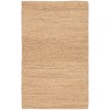 Nourison Natural Jute Natural NJT01 4 ft. Square Rug