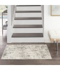 Nourison Quarry Ivory Blue Grey QUA01 2 ft. X 4 ft. Rect. Rug