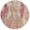 Nourison Celestial - Ces02 Ivory Pink Area Rug 5 ft. 3 X Round