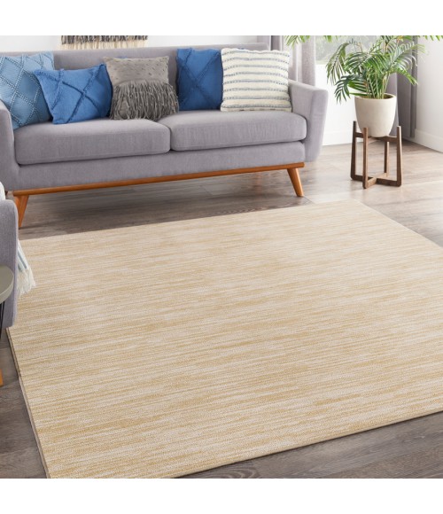 Nourison Home Nourison Essentials Ivory Gold NRE01 5 ft. Square Rug