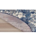 Nourison Grafix Navy Blue Rug GRF38 5 ft. 3 in. Round - Rugs Town Nourison Grafix Navy Blue GRF38 5 ft. 3 in. Round Rug