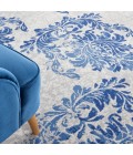 Nourison Whimsicle Area Rug WHS11-Ivory Navy
