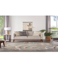 Nourison Astra Machine Washable Ivory Multicolor Rug ASW08 4 ft. Round - Rugs Town Nourison Astra Machine Washable Ivory Multicolor ASW08 4 ft. Round Rug