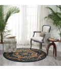 Nourison 2020 Round Area Rug NR206-Teal