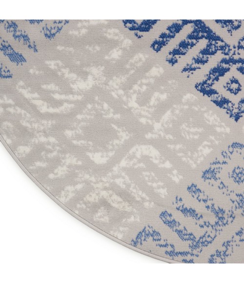 Nourison WHIMSICLE Area Rug Nourison Whimsicle Area Rug WHS18-Grey Blue
