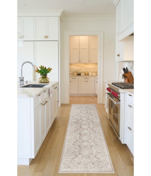 Nourison Shadows Ivory Mocha SHW03 10 ft. Rect. Rug