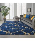 Nourison SYMMETRY Area Rug Nourison Symmetry Area Rug SMM09-Navy