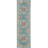 Nourison Passion - Psn03 Light Blue Area Rug 2 ft. 2 X 7 ft. 6 Rectangle