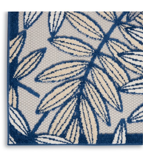 Nourison Aloha Area Rug ALH18-Ivory/Navy