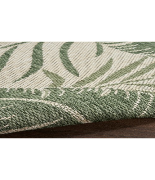 Nourison Garden Oasis Ivory Green GOA02 4 ft. X 6 ft. Rectangle Rug