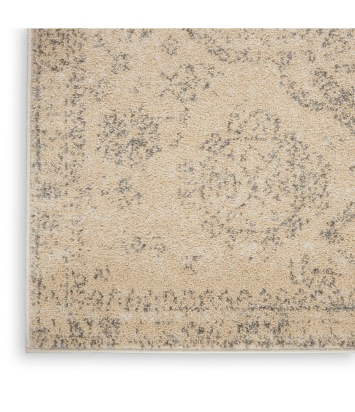 Nourison Tranquil Area Rug TRA13 Beige/Grey 7' x 10'