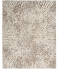 Inspire Me! Home Décor Metallic Area Rug MTL01 Grey/Mocha
