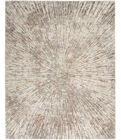 Nourison Home MTL01 Metallic 12' x 15' Grey Mocha Glam Indoor Rug