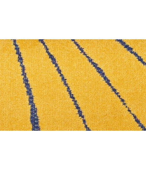 Nourison Aloha Navy Multicolor ALH24 7 ft. 10 in. Round Rug