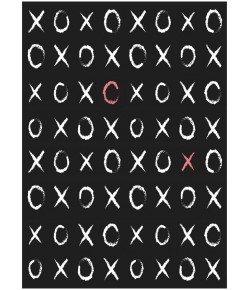 Nourison Home Imagination Black IMA18 5 ft. X 7 ft. Rectangle Rug