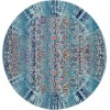 Nourison Vintage Kashan - Vka02 Blue Area Rug 4 ft. X Round