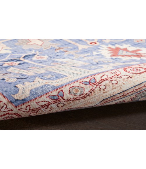 Nourison Vintage Home Blue VNH02 5 ft. X 7 ft. Rectangle Rug