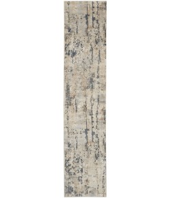 Nourison Quarry 2ft. 2in. x 20ft. Beige Grey Modern Indoor Rug