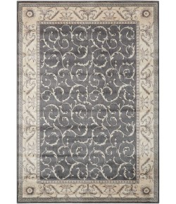 Nourison Somerset - St02 Charcoal Area Rug 3 ft. 6 X 5 ft. 6 Rectangle