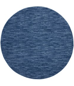 Nourison Essentials - Nre01 Navy Blue Area Rug 6 ft. X Round