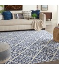 Nourison Grafix Area Rug GRF06-White Blue