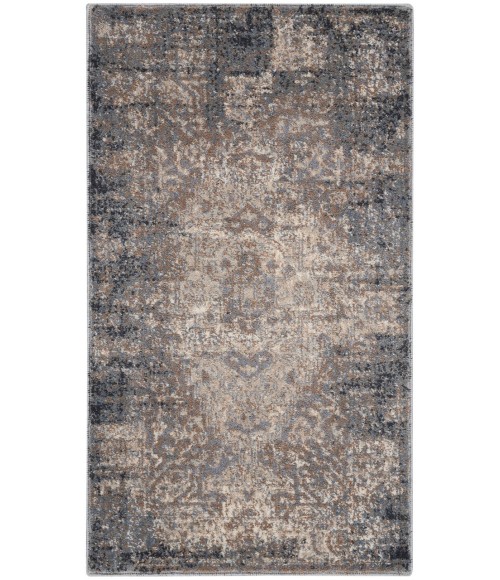 Kathy Ireland Moroccan Celebration Area Rug KI3M2-Grey/Slate