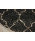 Nourison Amore Round Area Rug AMOR2-Charcoal